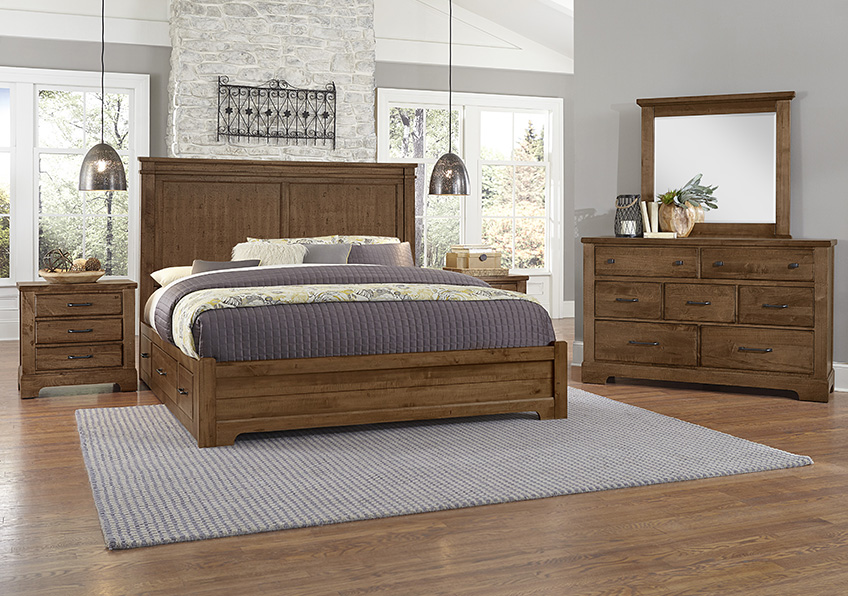 Mansion Bed With 2 Sides Storage